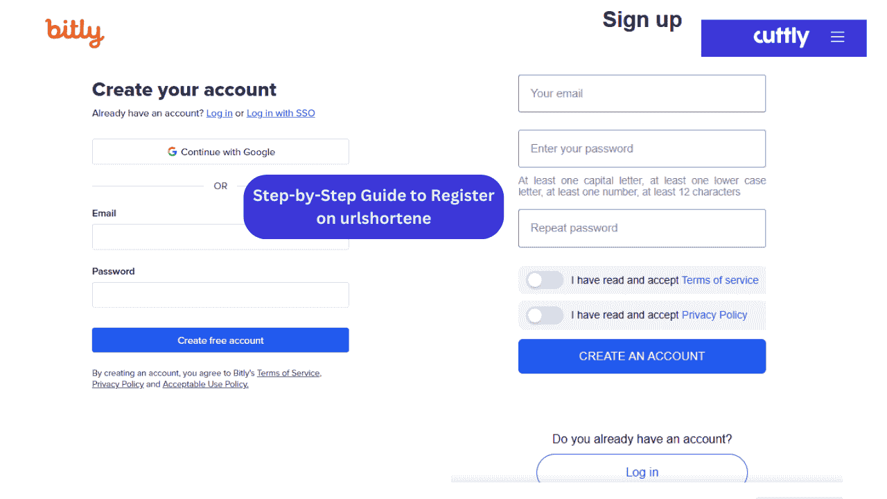 Step-by-Step Guide to Register on urlshortene